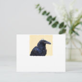 Raveneuze lezer briefkaart (Staand voorkant)