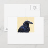 Raveneuze lezer briefkaart (Voorkant / Achterkant)