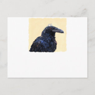 Raveneuze lezer briefkaart