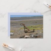 Ravenglass Harbour - Lake District Flat Card Kaart (Voorkant / Achterkant in situ)