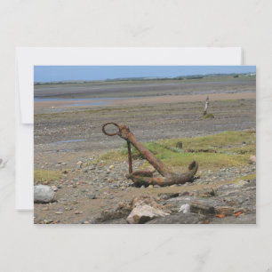 Ravenglass Harbour - Lake District Flat Card Kaart