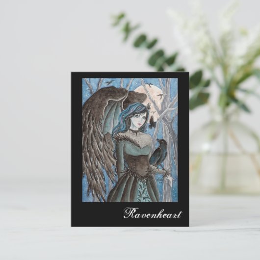 Ravenhart Fantasy Art Briefkaart (Staand voorkant)