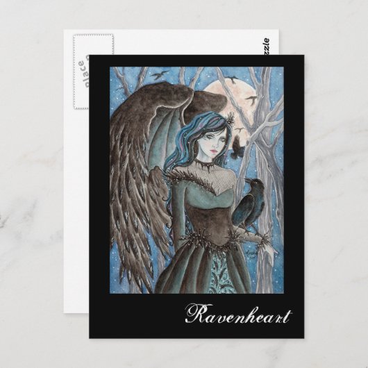 Ravenhart Fantasy Art Briefkaart (Voorkant / Achterkant)