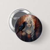Ravenkin Ronde Button 5,7 Cm (Voorkant /achterkant)