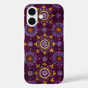 RAVENNA BYZANTINE MOSAICS,STAR,PAARSE STERRENNACHT iPhone 16 HOESJE