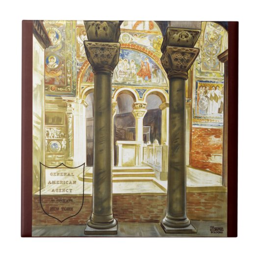 Ravenna, Italia Tegeltje (Voorkant)