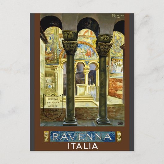 Ravenna Italië Briefkaart (Voorkant)