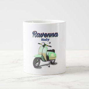 Ravenna Italië vintage Reisposter Grote Koffiekop