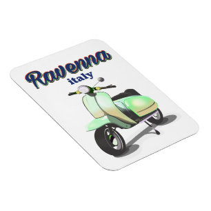 Ravenna Italië vintage Reisposter Magneet