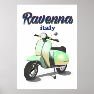 Ravenna Italië vintage Reisposter Poster