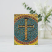 Ravenna Mosaic Cross Briefkaart (Staand voorkant)
