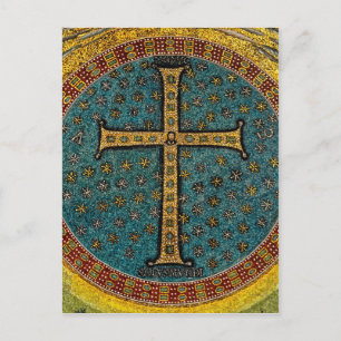 Ravenna Mosaic Cross Briefkaart