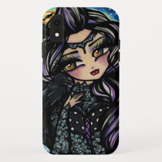 Ravenora Raven Crow Fairy Girl Case-Mate iPhone Case