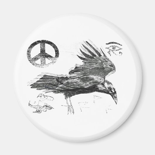 ravenreis magneet (Voorkant)