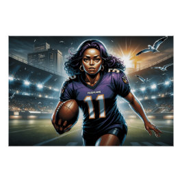 Ravens Baltimore 11 Perfect Poster