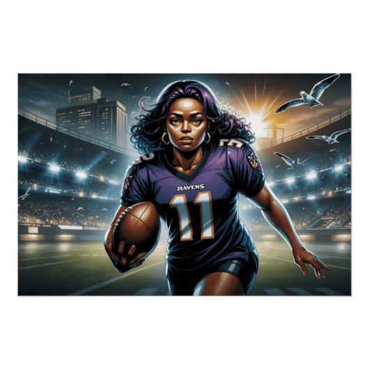 Ravens Baltimore 11 Perfect Poster (Voorkant)