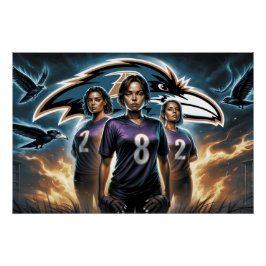 Ravens Baltimore 14 Perfect Poster