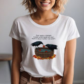 Ravens Bobbing voor Appels Leuke Herfst Oogst Meme Tri-Blend Shirt