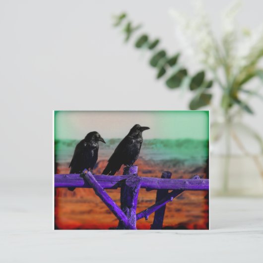 Ravens Briefkaart (Staand voorkant)