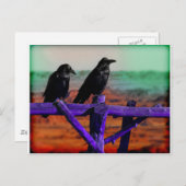 Ravens Briefkaart (Voorkant / Achterkant)