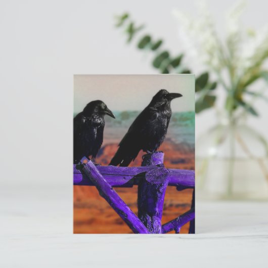 Ravens Briefkaart (Staand voorkant)