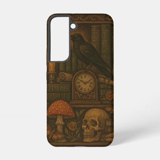 Raven's Bureaublad Samsung Galaxy Hoesje (Achterkant)