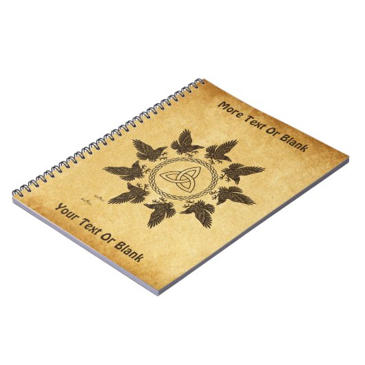 Ravens Circle Dance Notitieboek (Linkerzijde)