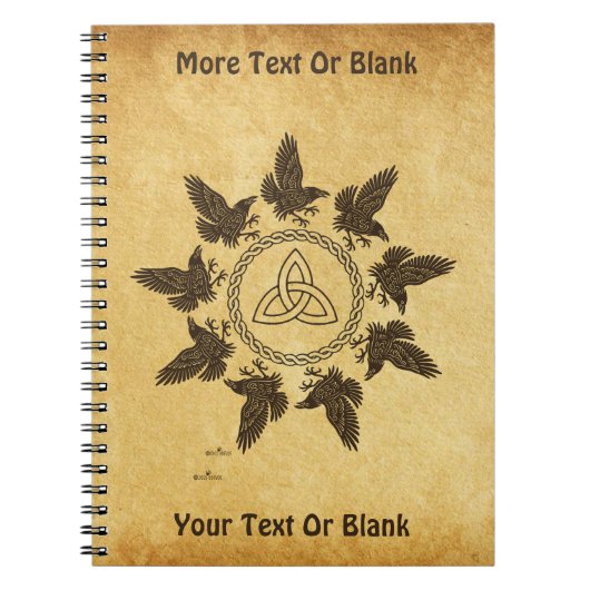 Ravens Circle Dance Notitieboek (Voorkant)