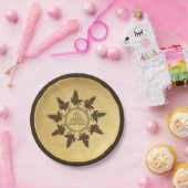 Ravens Circle Dance Papieren Bordje (Feest)