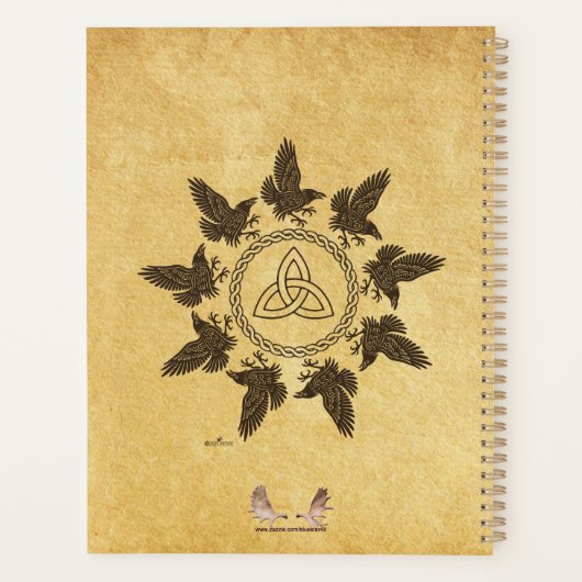 Ravens Circle Dance Planner (Achterkant)