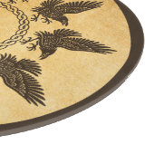 Ravens Circle Dance Snijplank (Hoek)