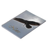 Raven's Descent Fractal Print Notitieboek (Linkerzijde)