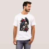 Ravens en Rozen: een gotische symfonie T-shirt (Voorkant volledig)