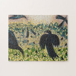 Ravens en Wild Mustard Legpuzzel