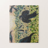 Ravens en Wild Mustard Legpuzzel (Verticaal)