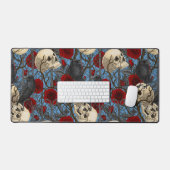 Ravens geheim. Donkere en humeurige gotische illus Bureaumat (Keyboard & Muis)