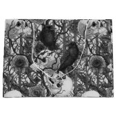 Ravens geheim. Donkere en humeurige gotische illus Groot Cadeauzakje (Voorkant)