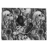 Ravens geheim. Donkere en humeurige gotische illus Groot Cadeauzakje (Achterkant)