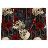 Ravens geheim. Donkere en humeurige gotische illus Groot Cadeauzakje (Voorkant)