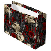 Ravens geheim. Donkere en humeurige gotische illus Groot Cadeauzakje (Voorkant Gekanteld)