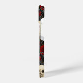 Ravens geheim. Donkere en humeurige gotische illus iPhone Hoesje (Linkerkant)