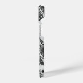 Ravens geheim. Donkere en humeurige gotische illus iPhone Hoesje (Linkerkant)