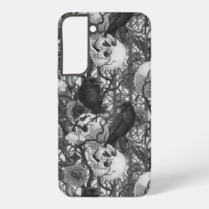 Ravens geheim. Donkere en humeurige gotische illus Samsung Galaxy Hoesje