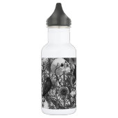 Ravens geheim. Donkere en humeurige gotische illus Waterfles (Links)