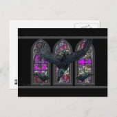 Ravens Gothic Digital Art Briefkaart (Voorkant / Achterkant)
