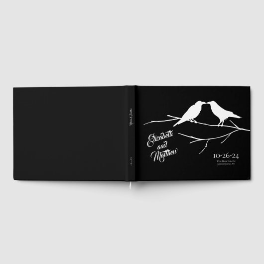 Ravens Gothic Wedding Gastenboek (Volledig)