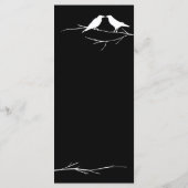 Ravens Gothic Wedding Menu (Achterkant)