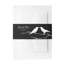 Ravens Gothic Wedding Uitnodigingen Wikkel