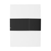 Ravens Gothic Wedding Uitnodigingen Wikkel (Achterkant Voorbeeld)