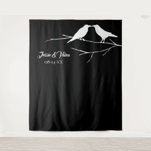 Ravens Gothic Wedding Wandkleed